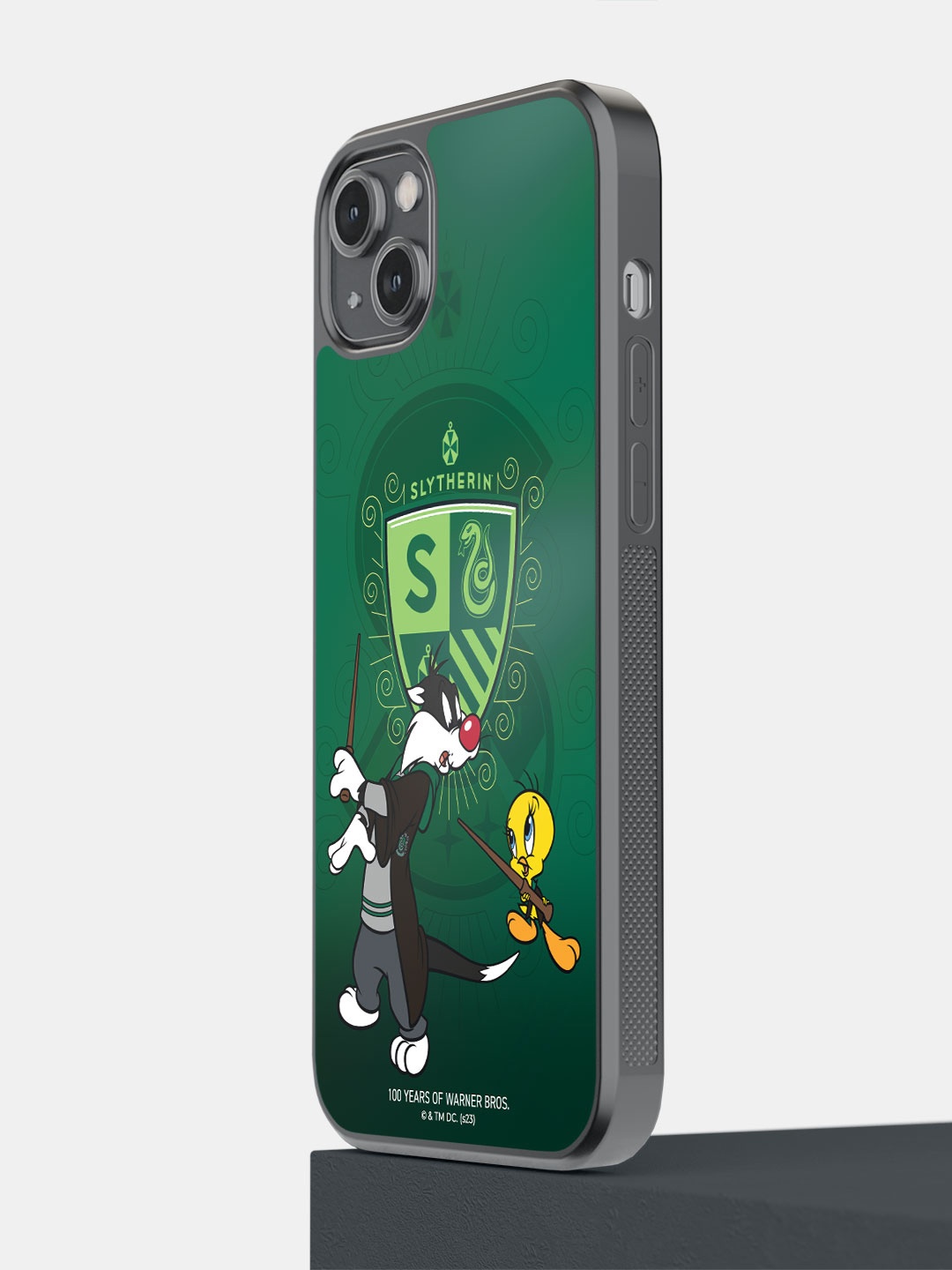 

Macmerise Looney Slytherin iPhone 14 Plus Bumper Case, Green
