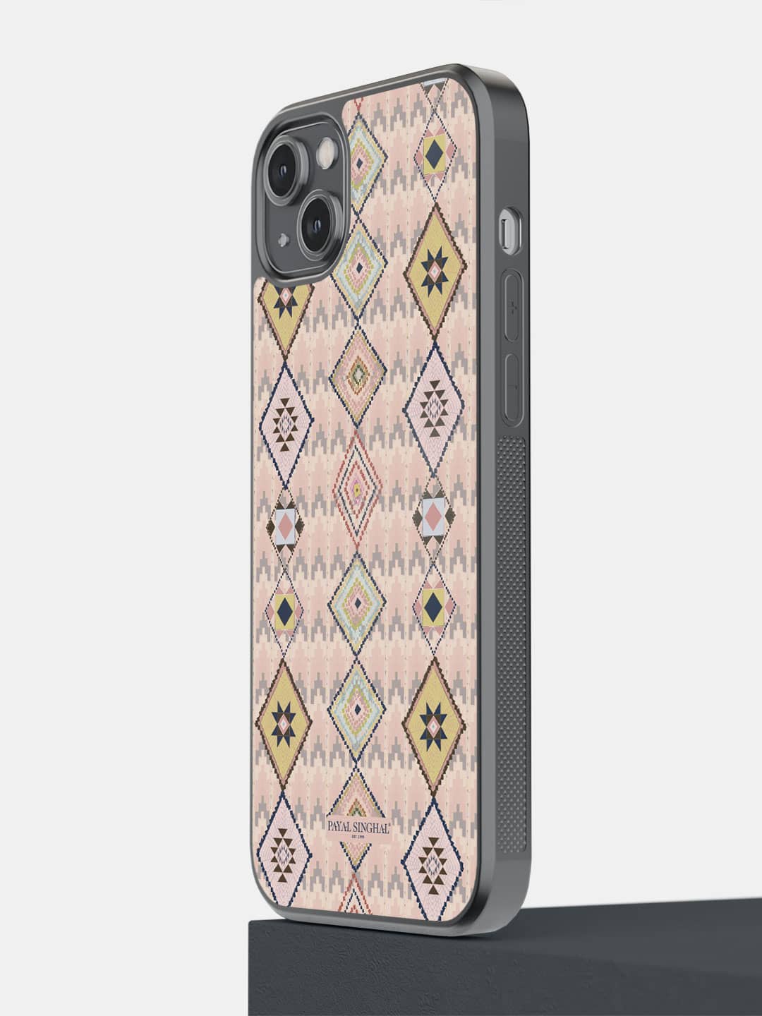 

macmerise Payal Singhal Souk iPhone 14 Plus Bumper Case, Peach