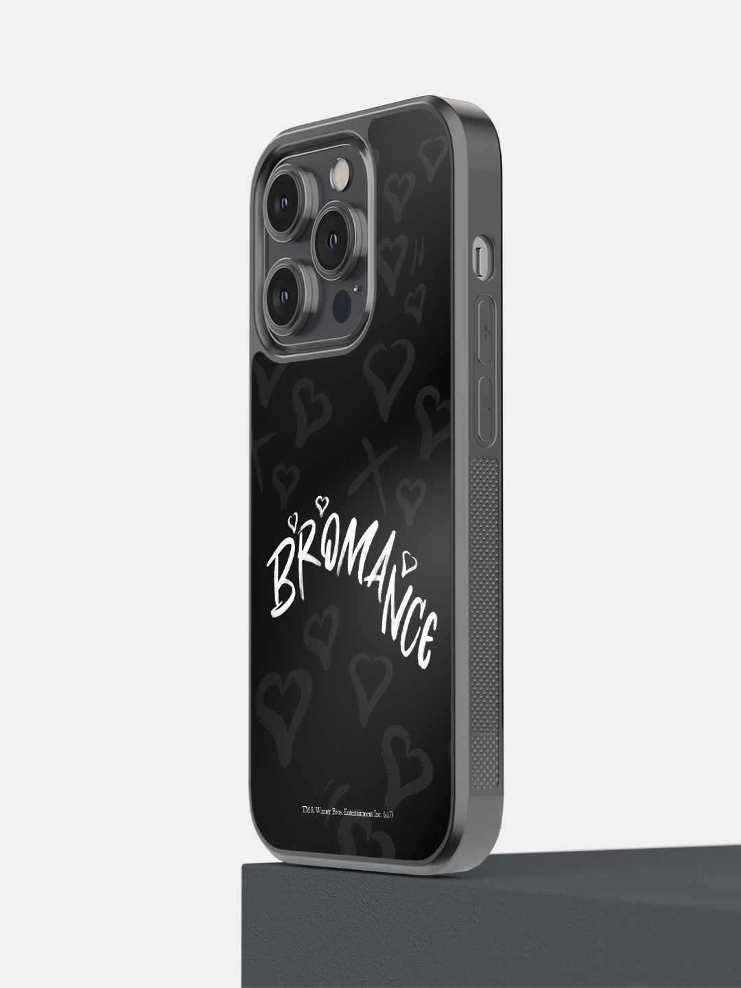 

macmerise Bromance iPhone 14 Pro Bumper Case, Black