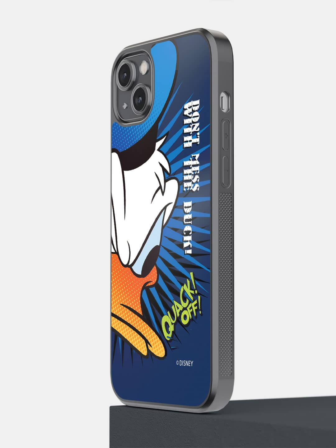 

macmerise Superhero Printed iPhone 14 Plus Phone Bumper Case, Blue