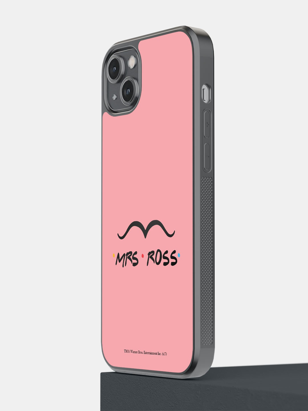 

Macmerise Lobster Mates Mrs Ross iPhone 14 Plus Bumper Case Cover, Pink