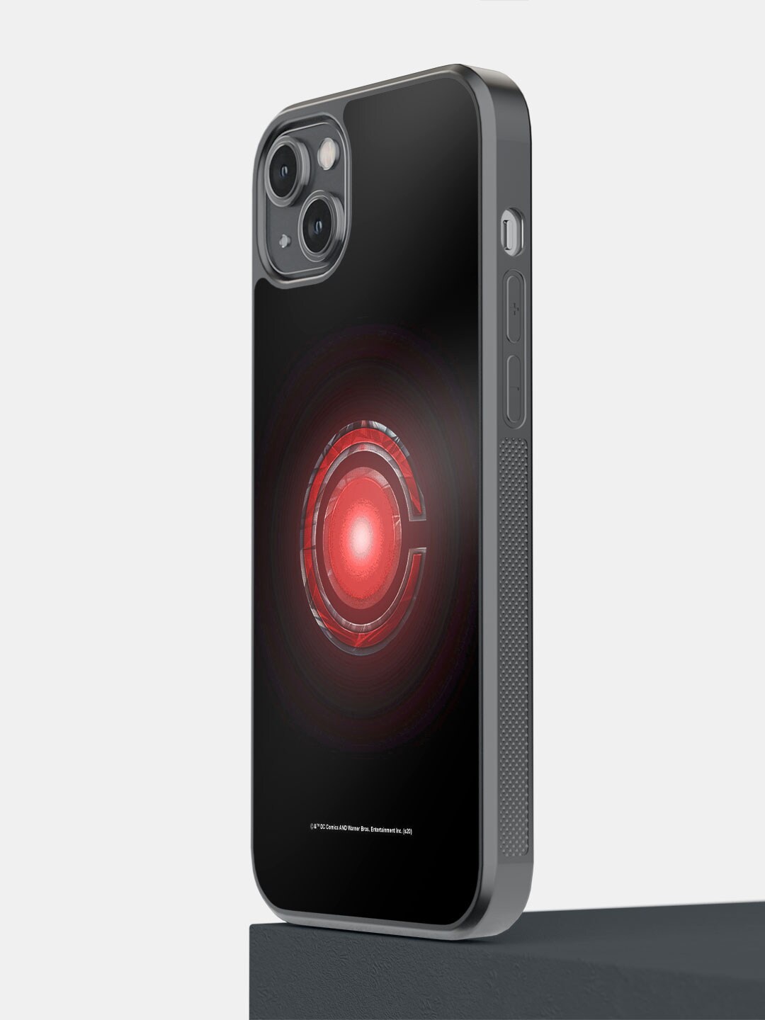 

macmerise Logo Cyborg Printed iPhone 14 Plus Bumper Case Cover, Black