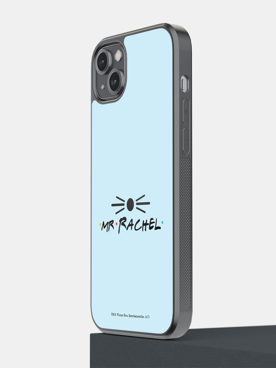 

macmerise Typography Printed iPhone 14 Plus Phone Bumper Case, Blue