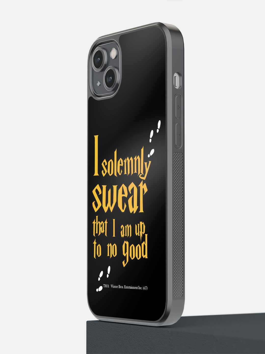 

macmerise Solemnly Swear IPhone 14 Plus Bumper Case Cover, Black