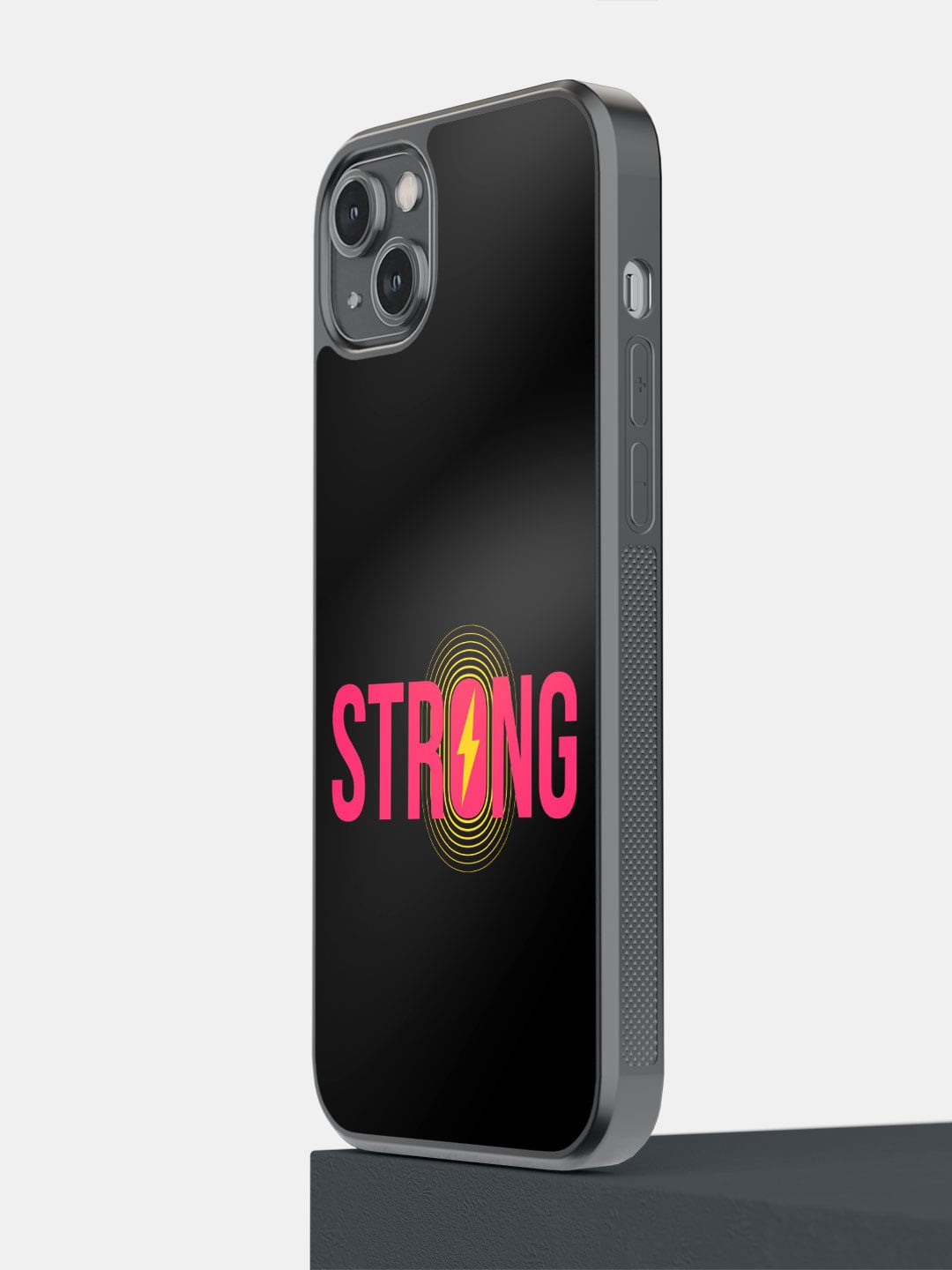 

Macmerise Strong Aura iPhone 14 Plus Bumper Case, Black
