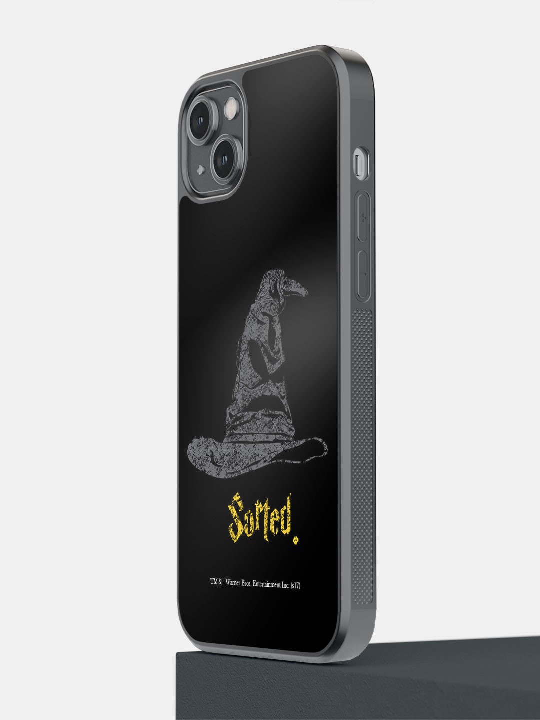 

macmerise Sorting Hat IPhone 14 Plus Bumper Case Cover, Black