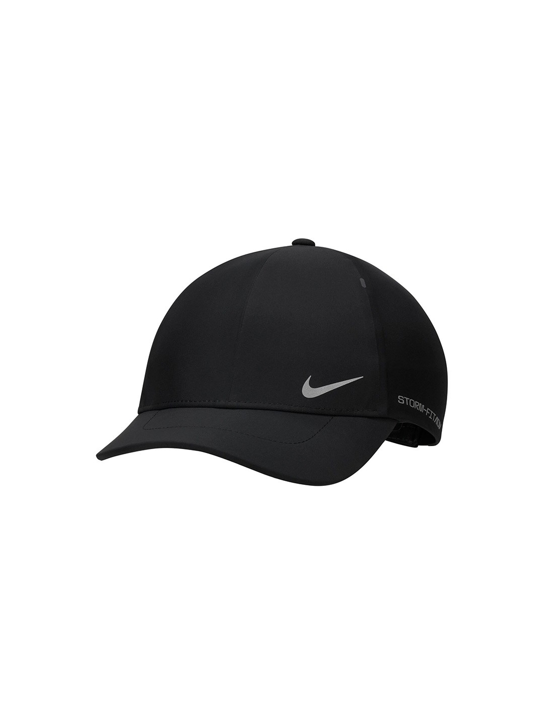 

Nike Men Brand Logo Printed Detail Storm-Fit ADV Club Structured Aero Bill Baseball Cap, Black