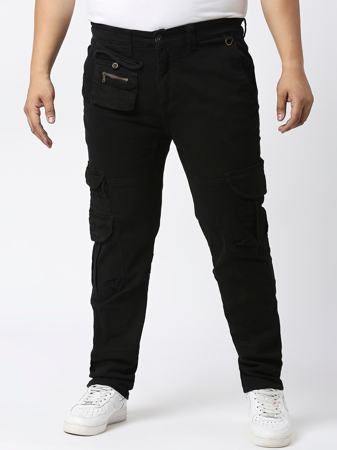 

WAIMEA Men Hollywood Skinny Fit Stretchable Jeans, Black