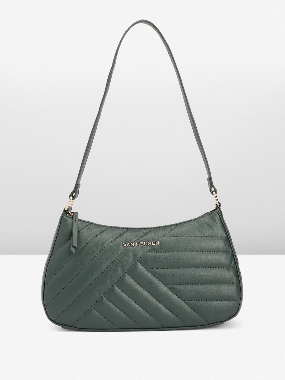 

Van Heusen Solid Shoulder Bag, Green