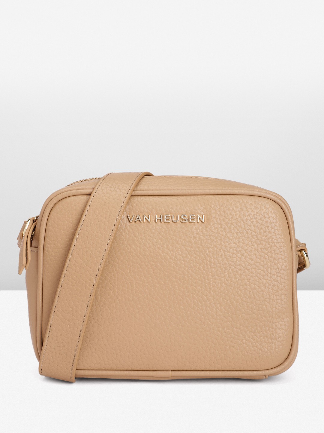 

Van Heusen Solid Sling Bag, Brown