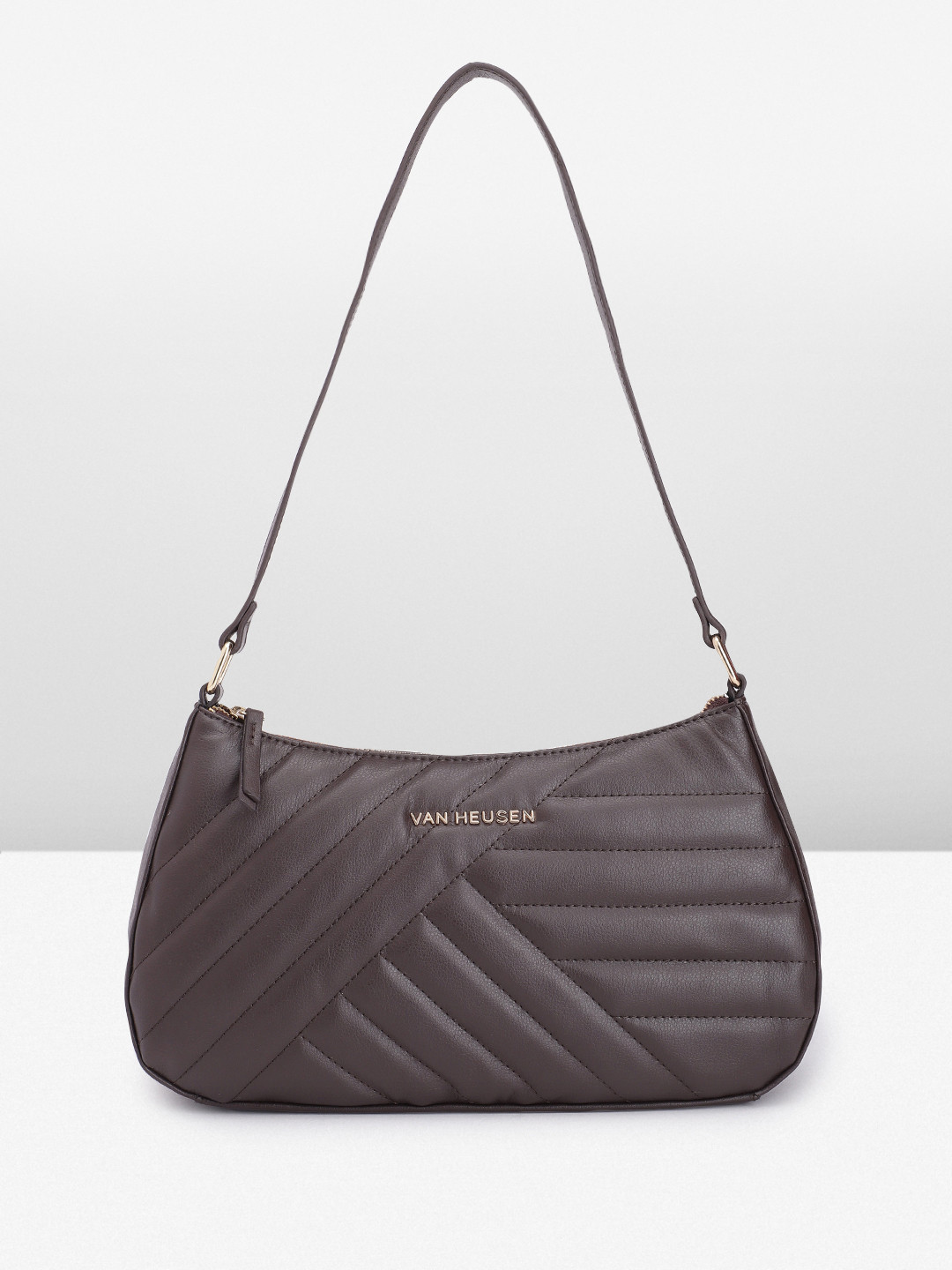

Van Heusen Textured Shoulder Bag, Brown