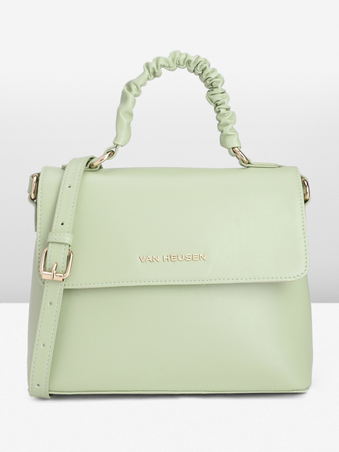 

Van Heusen Women Solid Satchel, Green