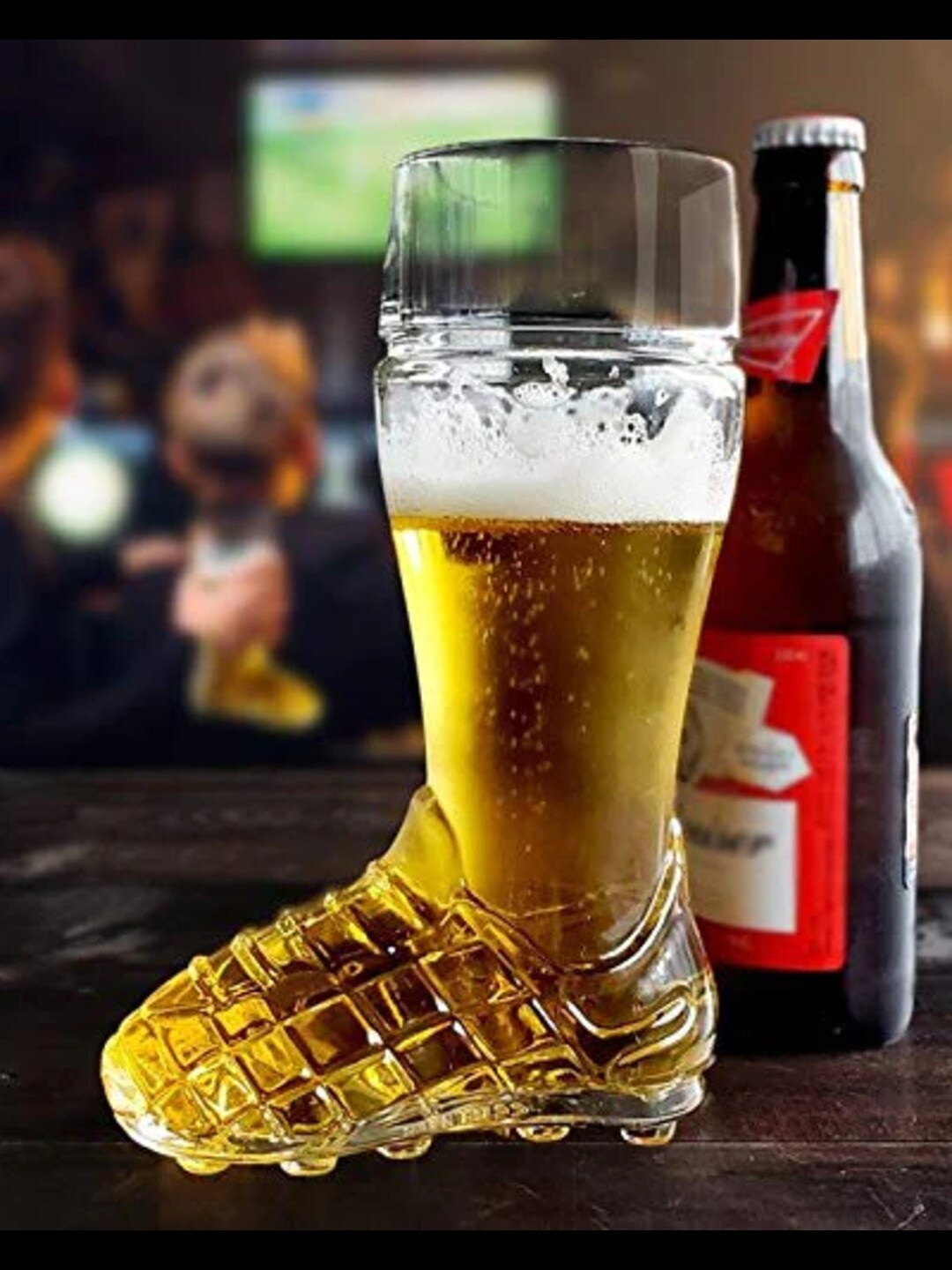 

THEDECORKART Transparent Beer Glass, Multi