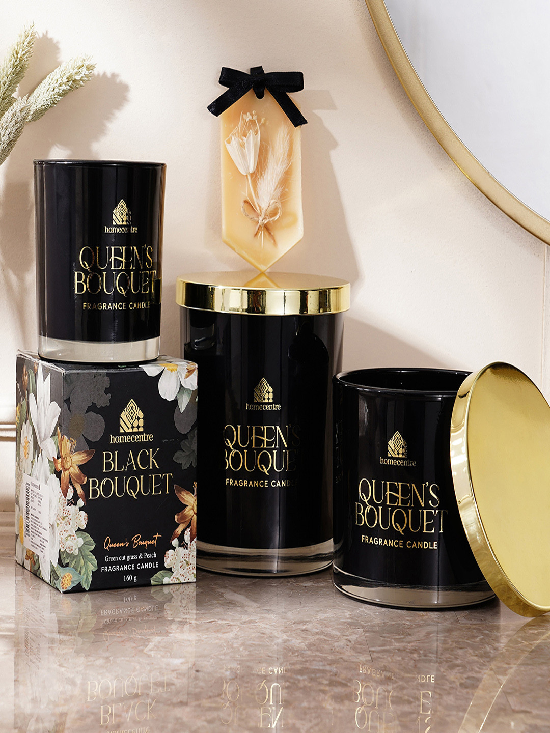 

Home Centre Yellow & Black Bouquet Scented Air Freshener