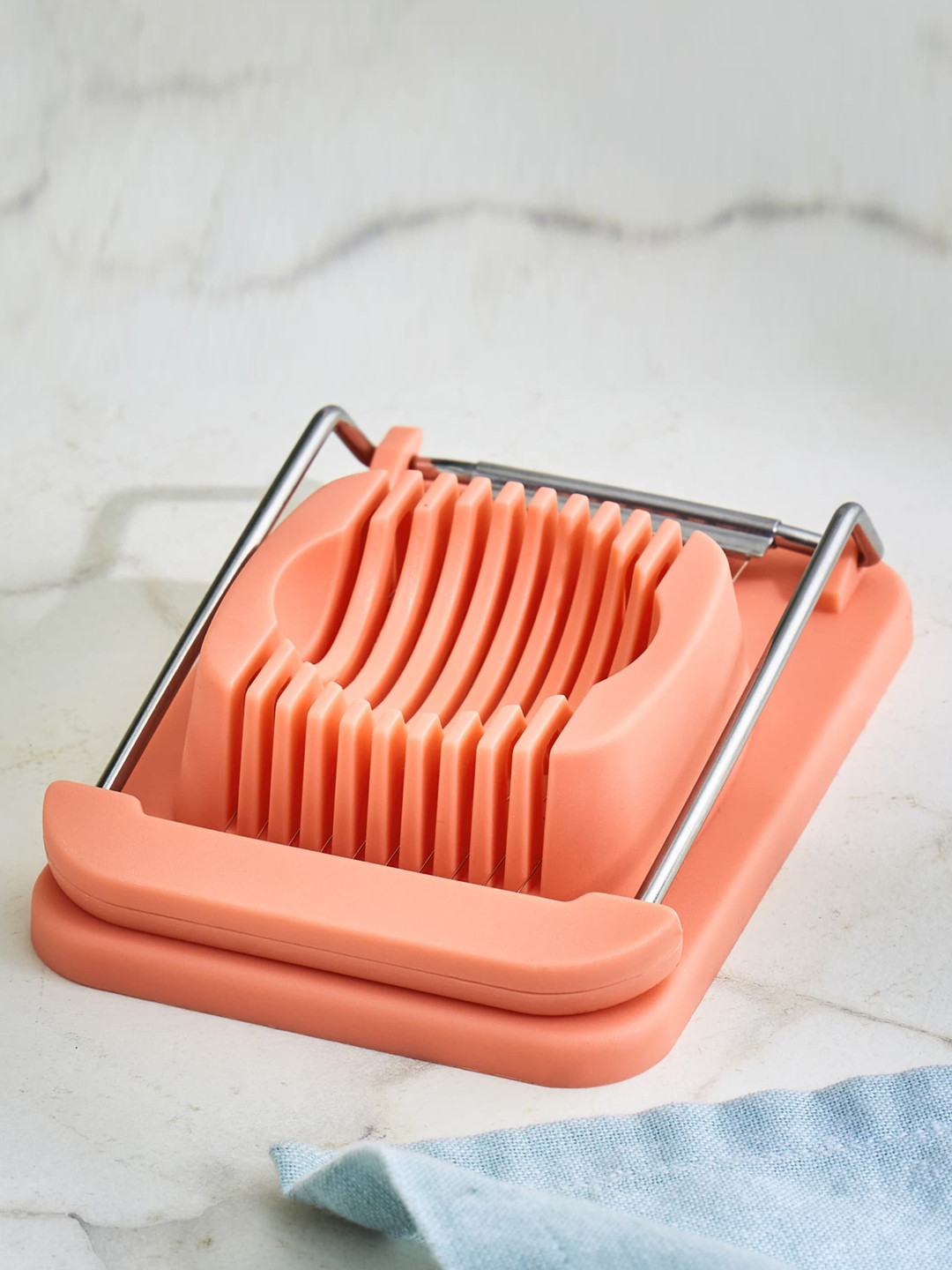 

Home Centre Rosemary Citron Peach Polypropylene Egg Slicer