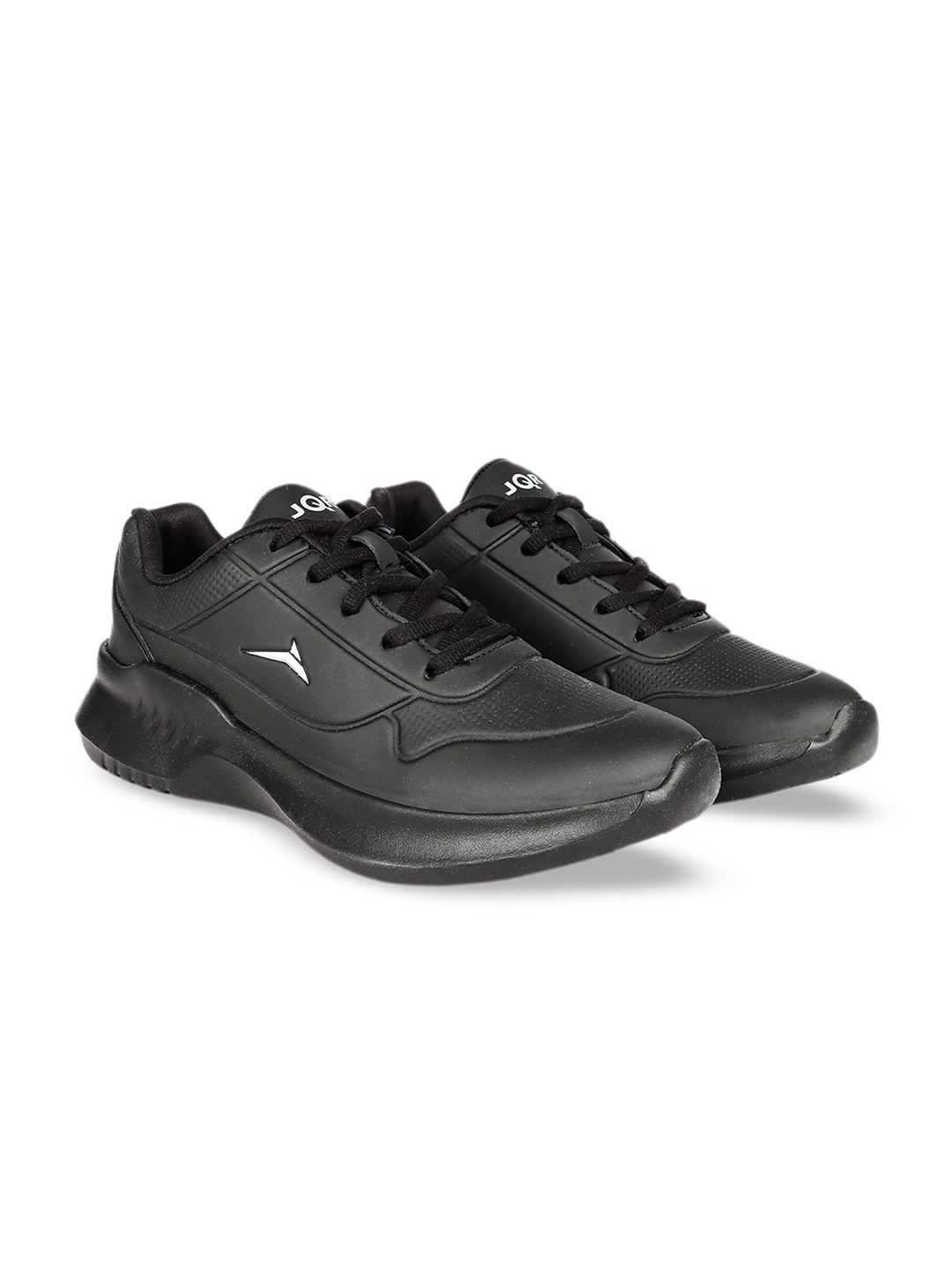 

JQR Boy KILLER Support Insole Lace-Up Sneakers, Black