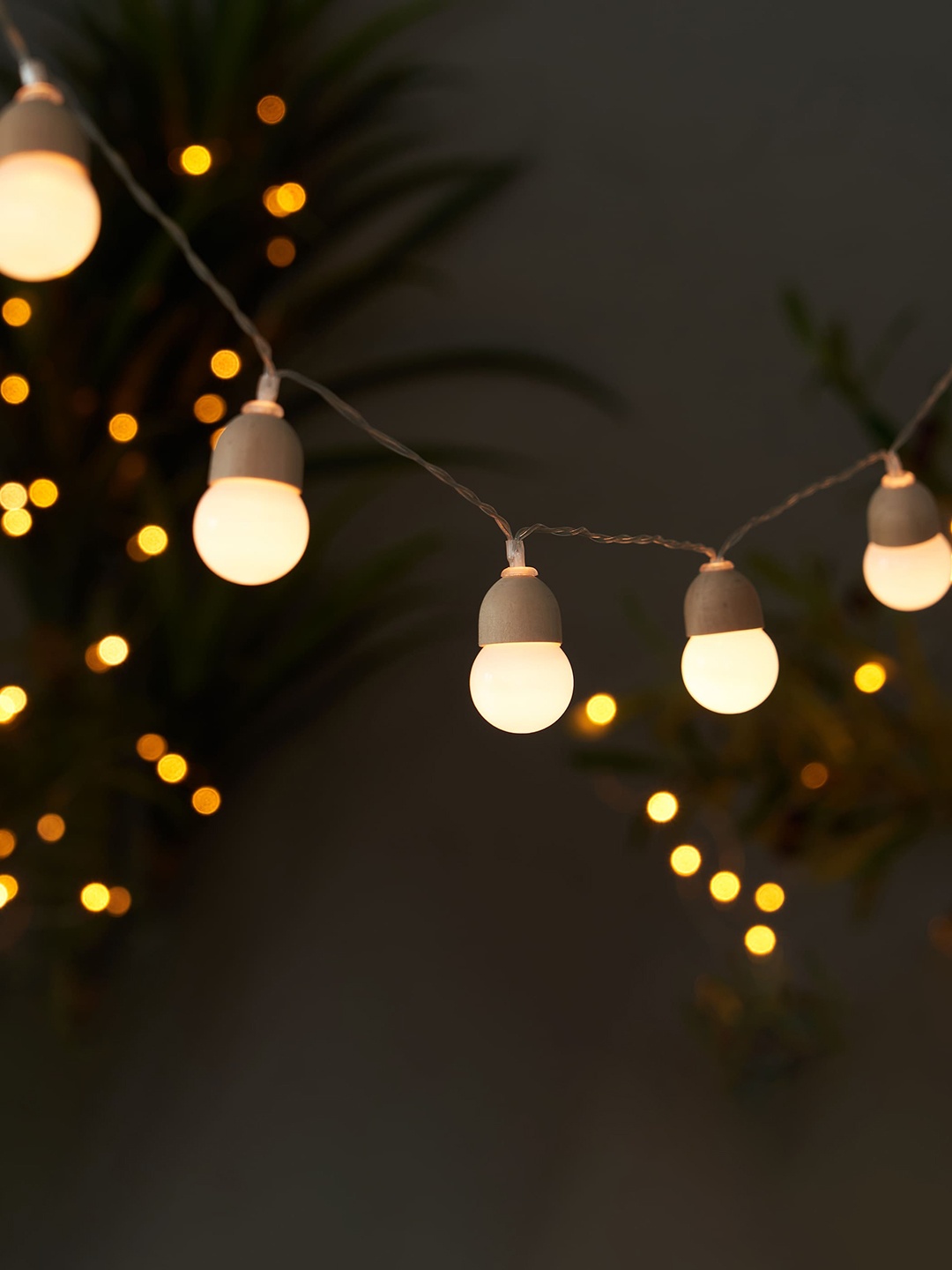 

Home Centre Brown & White 10 Pieces String Lights
