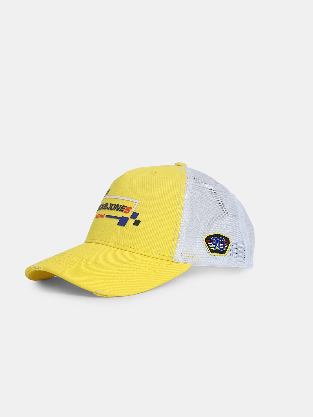 

Jack & Jones Men Printed Baseball Cap, Yellow