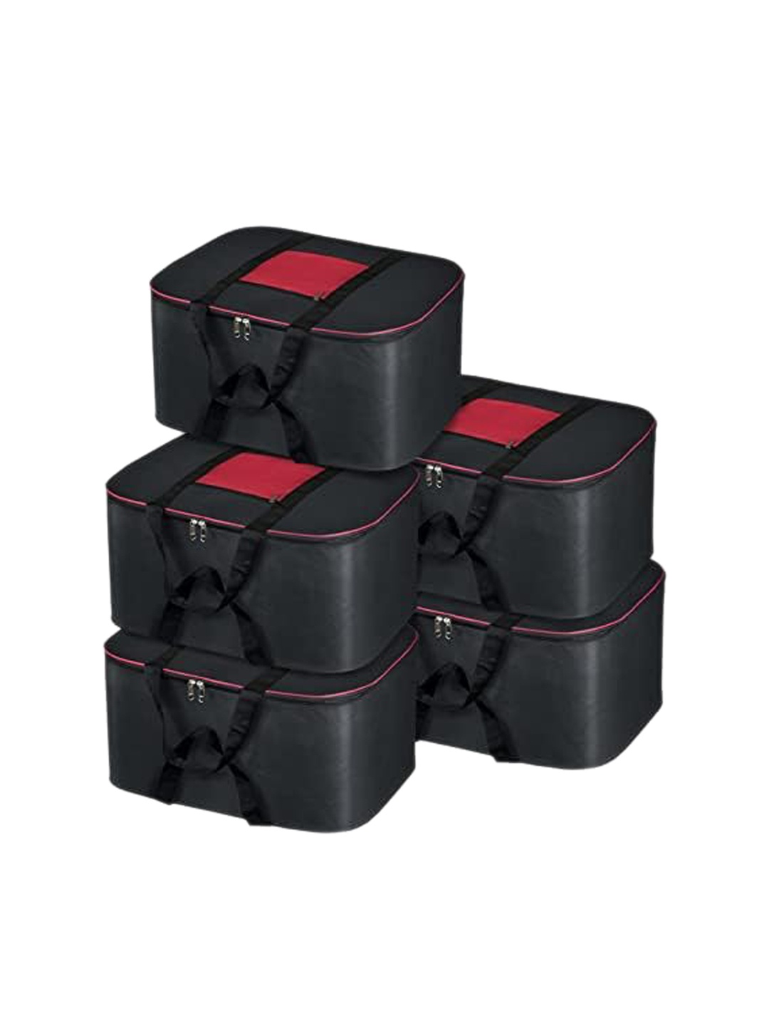 

Perpetual Black 4 Pieces Organisers Storage Box For Clothes