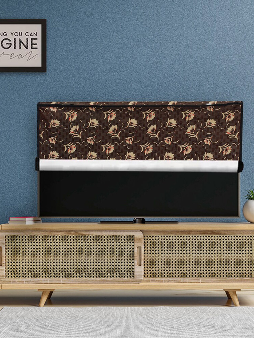 

DREAM CARE Brown Transparent & Printed Flap 42 Inch Waterproof LED TV Protector