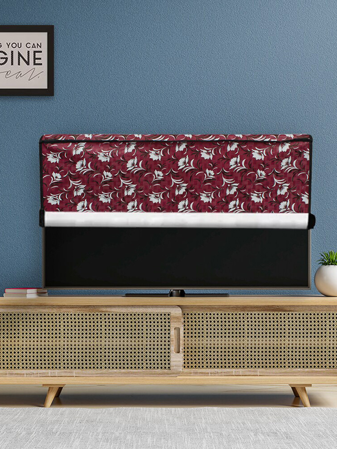 

DREAM CARE Purple Transparent & Printed Waterproof LED TV Protector - 43 Inch