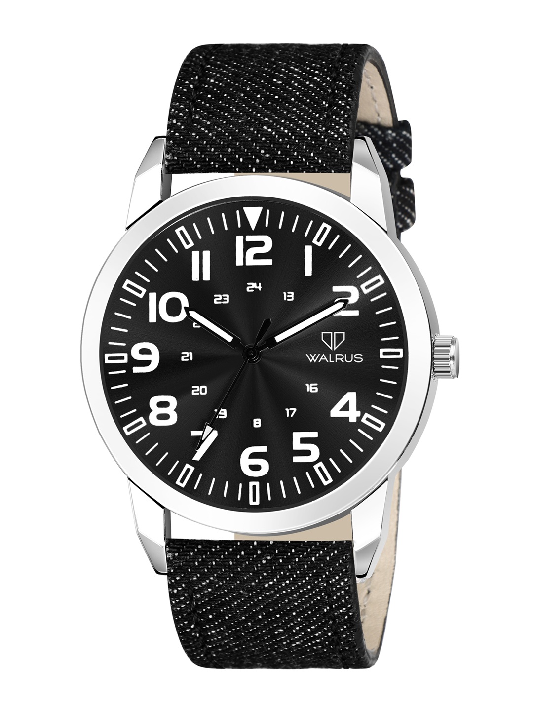 

Walrus Men Printed Dial & Bracelet Style Straps Analogue Watch WWTM-URBAN-III-020207, Black