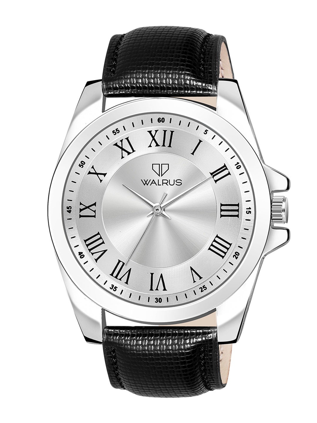 

Walrus Men Brass Dial & Black Straps Analogue Watch WWTM-OPUS-V-010207, White