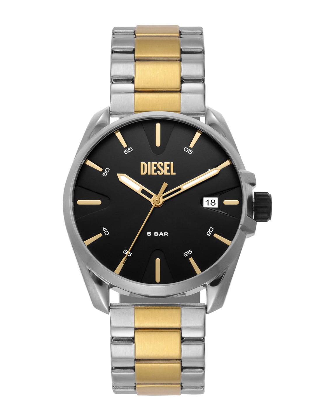 

DIESEL Men Stainless Steel Bracelet Style Straps Analogue Watch DZ2196, Multi