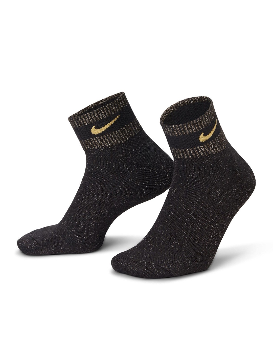 

Nike Men Everyday Essentials Patterned Above Ankle Length Socks, Black