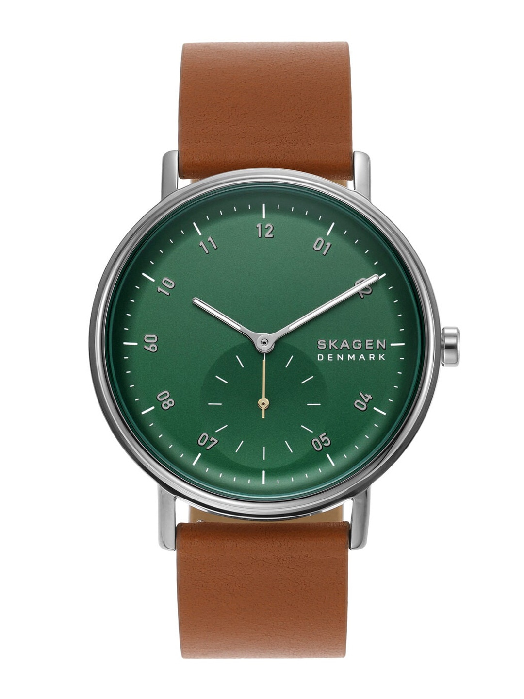 

SKAGEN Kuppel Men Leather Straps Analogue Watch SKW6905, Green