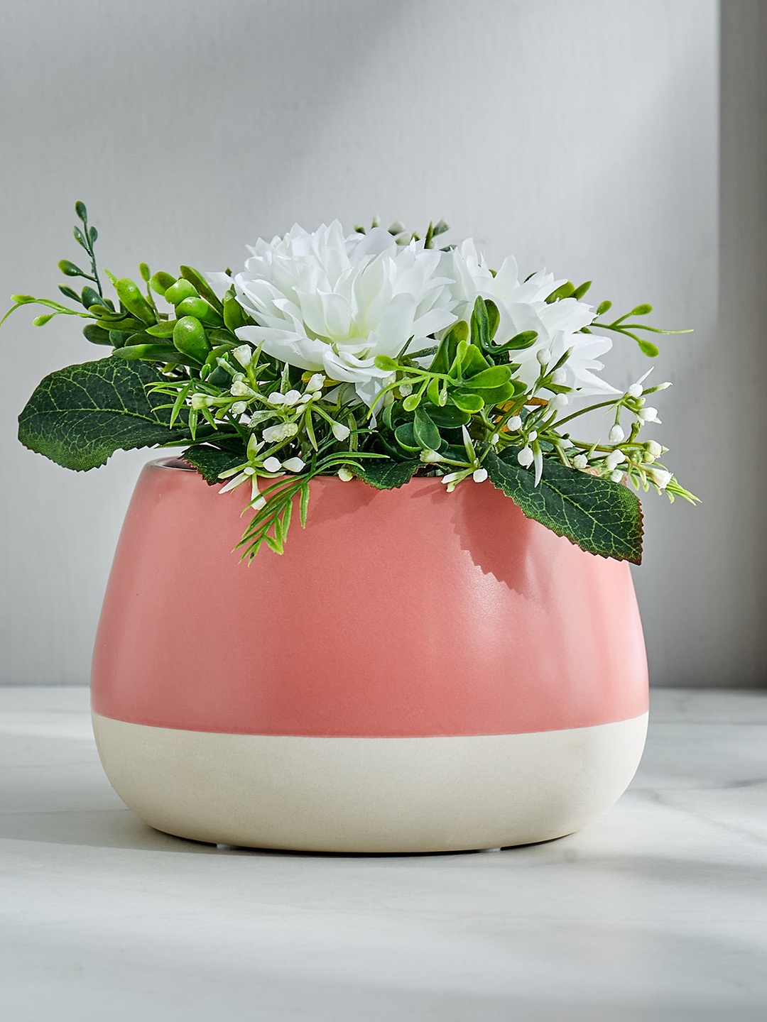 

Home Centre Garnet Grace Ceramic Planter, Pink