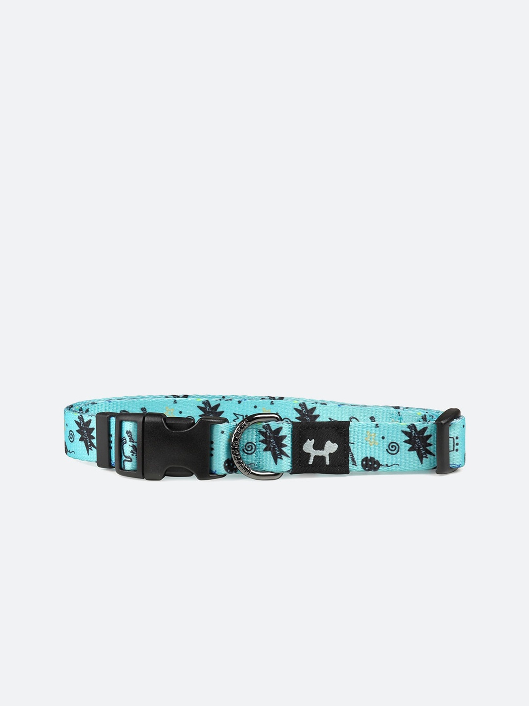 

UNITED PETS Textured Hypo-Allergenic Dog Collar, Blue