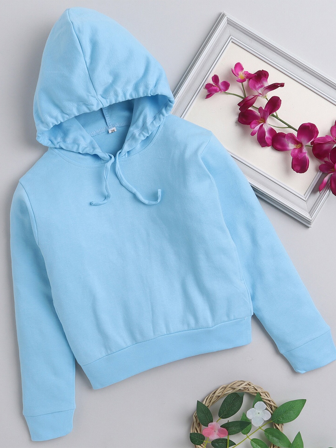 

Lil homies Girls Hooded Pullover, Blue