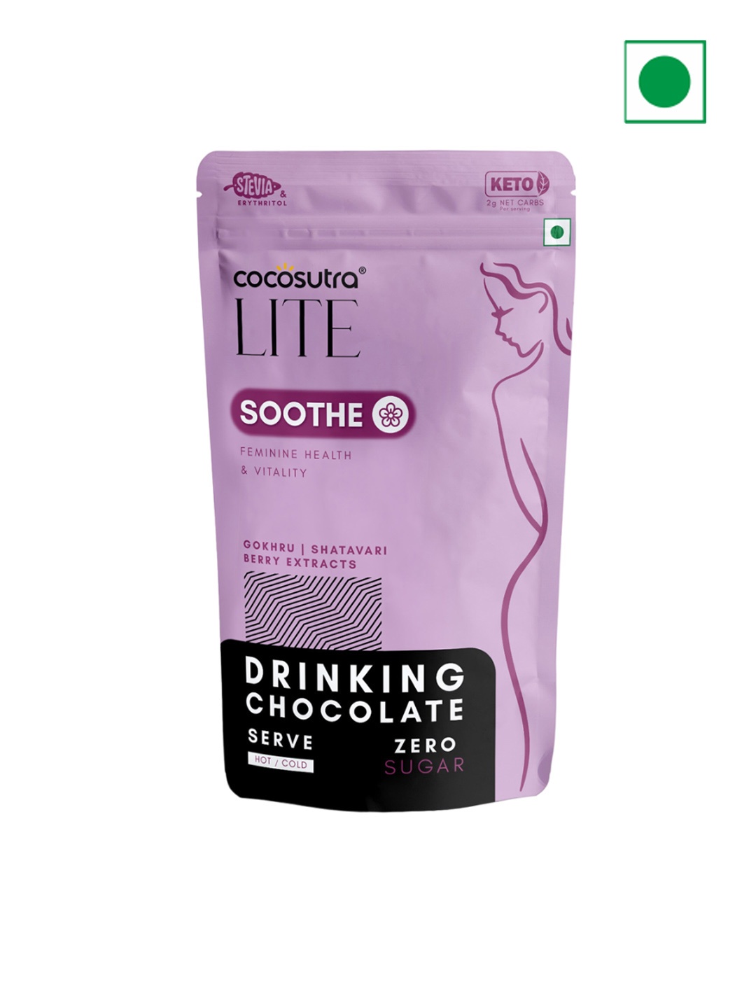 

Cocosutra Sugar Free Drinking Chocolate Mix -200 g, Na