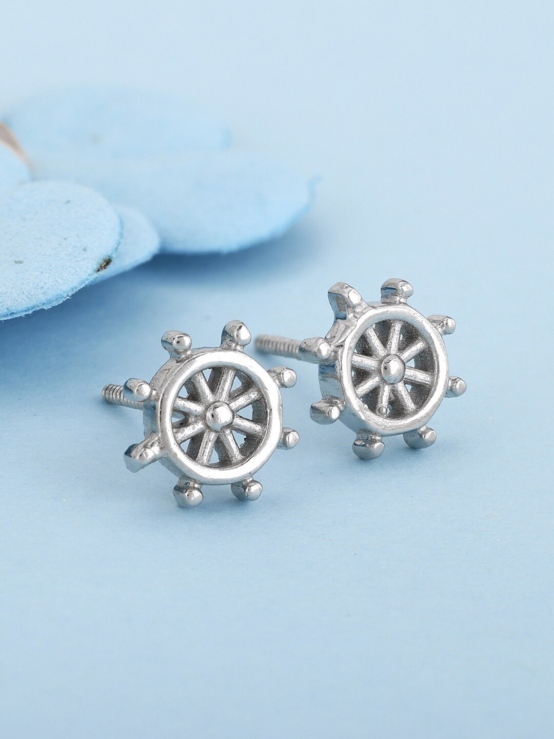 

GIVA Rhodium-Plated 925 Sterling Silver Contemporary Studs Earrings