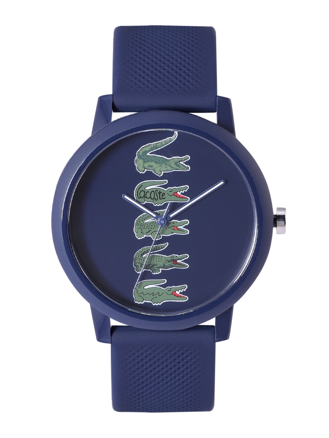 

Lacoste Men Brand Logo Print Dial Analogue Watch- 2011281, Navy blue