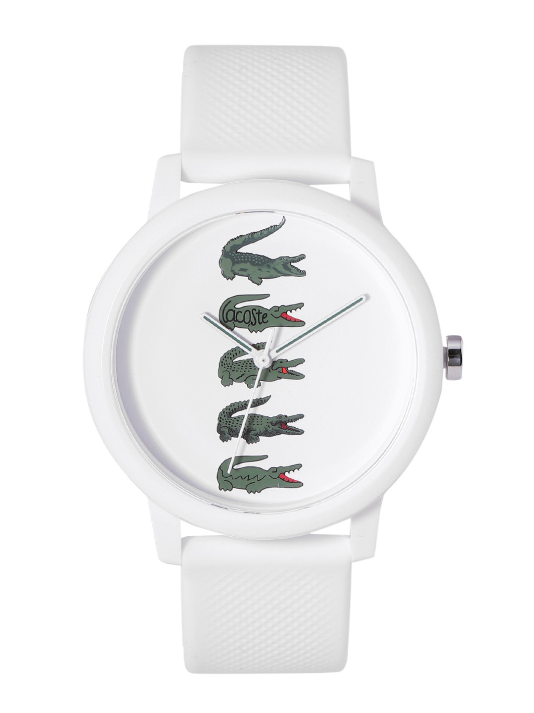 

Lacoste Men Brand Logo Print Dial Analogue Watch- 2011280, White