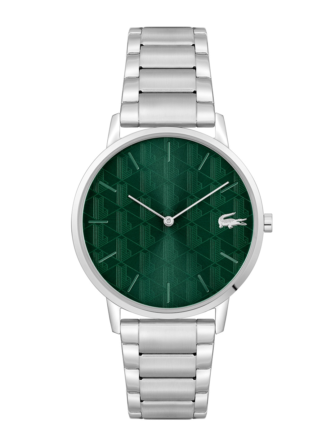 

Lacoste Men Crocorigin Stainless Steel Bracelet Style Analogue Watch, Green