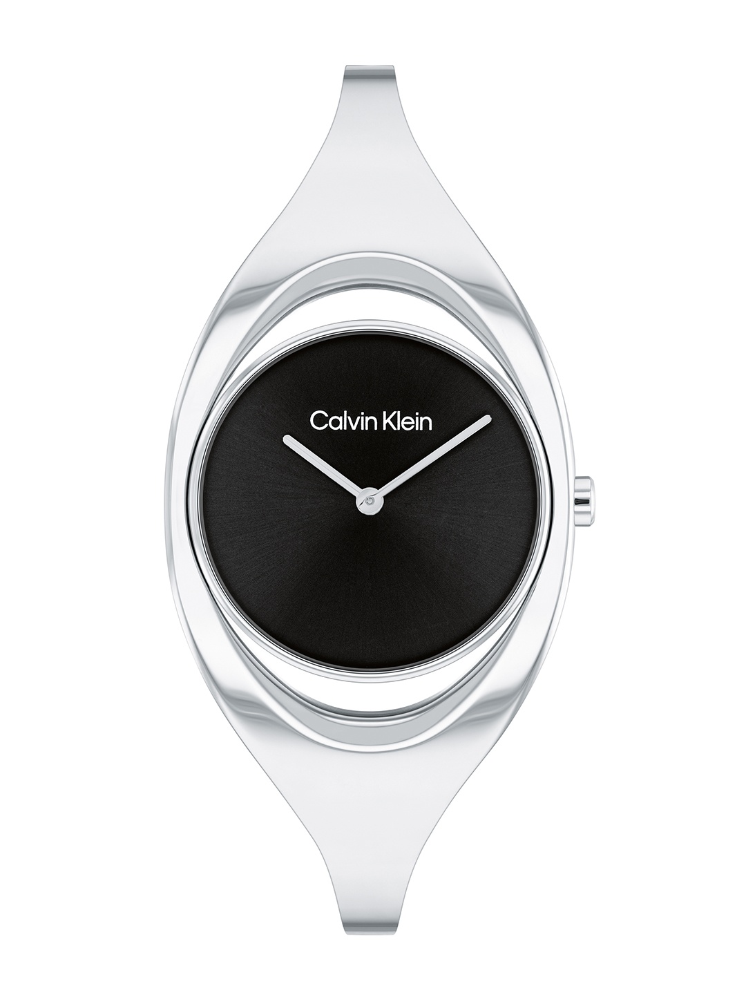 

Calvin Klein Women Elation Stainless Steel Bracelet Style Analogue Watch 25200423, Black