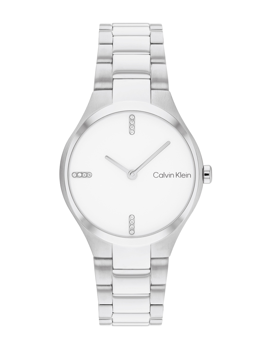 

Calvin Klein Women Admire Stainless Steel Bracelet Style Analogue Watch 25200332, White