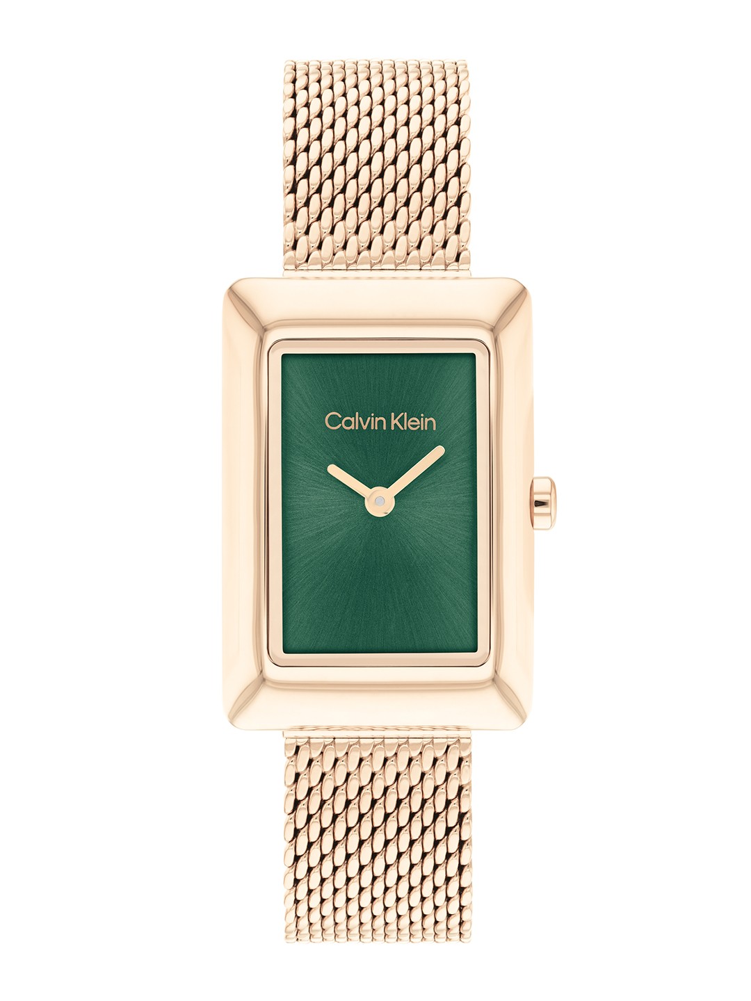 

Calvin Klein Women Styled Stainless Steel Textured Analogue Watch 25200395, Green
