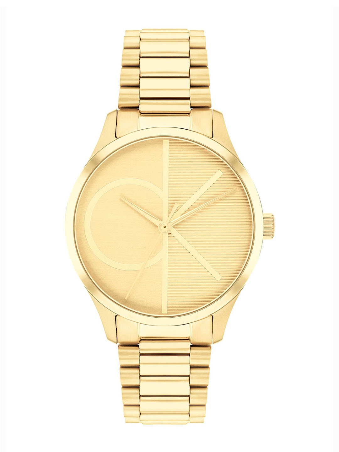 

Calvin Klein Unisex Iconic Analogue Watch 25200346, Gold