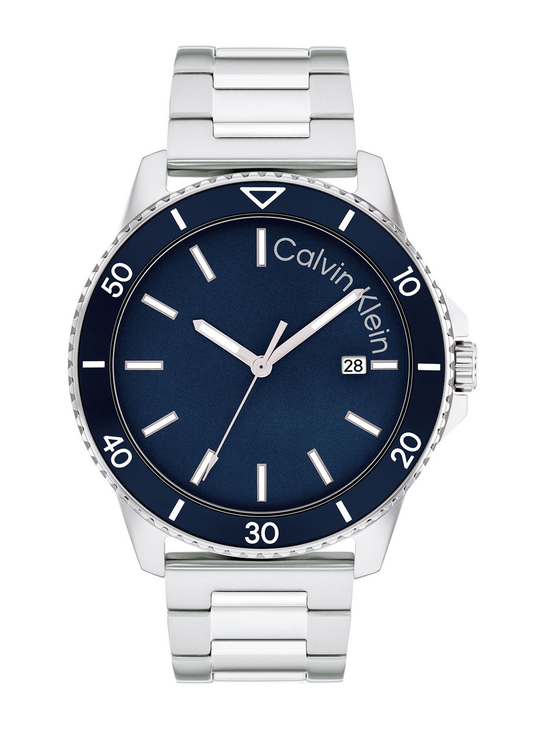 

Calvin Klein Men Aqueous Analogue Watch 25200385, Blue