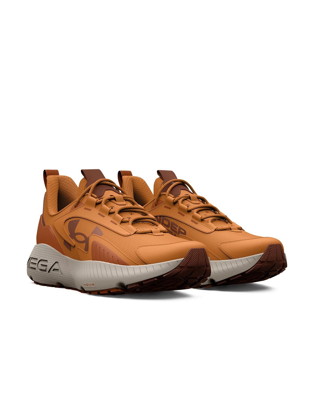 

UNDER ARMOUR HOVR Unisex Textured Mega 2 Movement Walking Sports Shoes, Orange