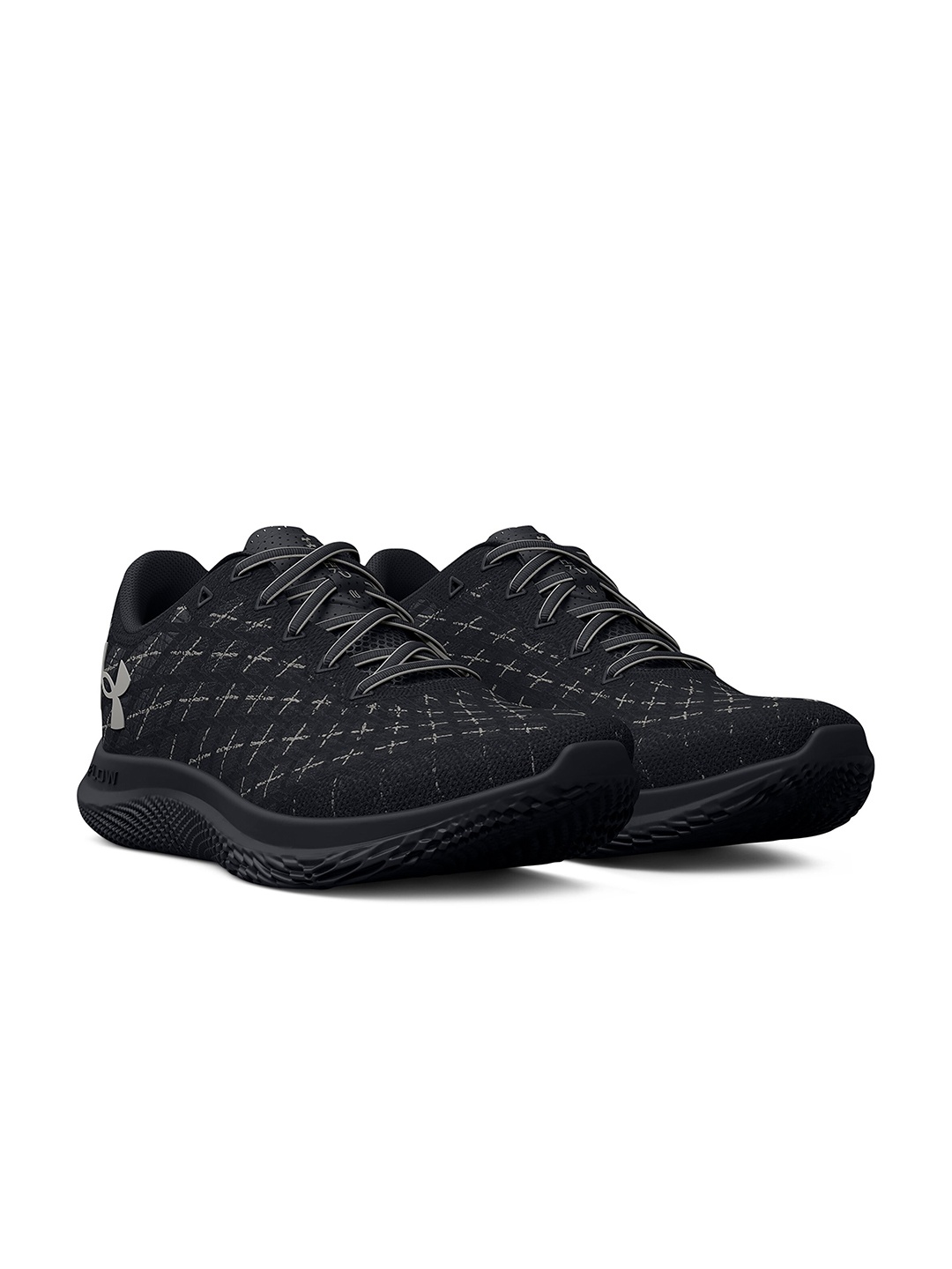 

UNDER ARMOUR Women FLOW Velociti Wind 2 Textured Running Sports Shoes, Black