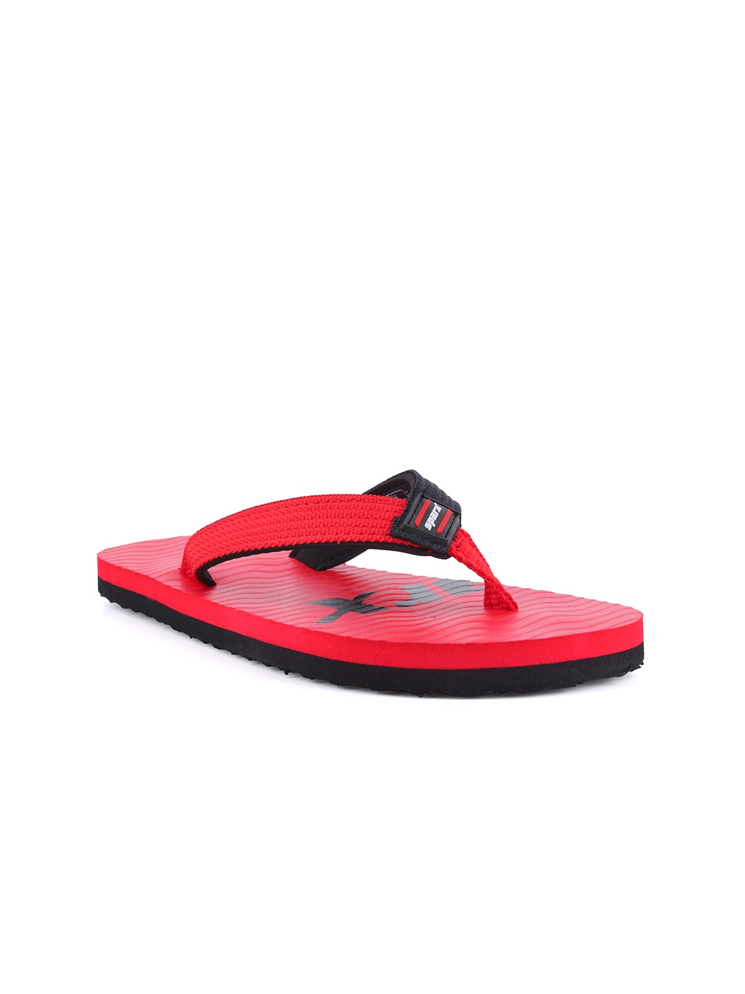 

Sparx Women Textured Thong Flip-Flops, Red