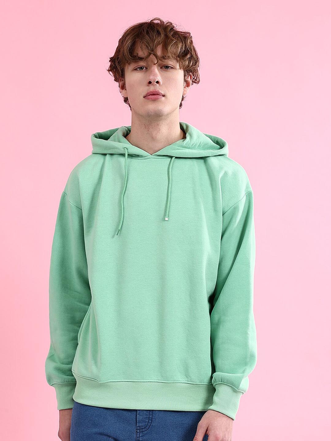 

The Indian Garage Co Hooded Long Sleeve Oversized Pullover Sweatshirt, Green