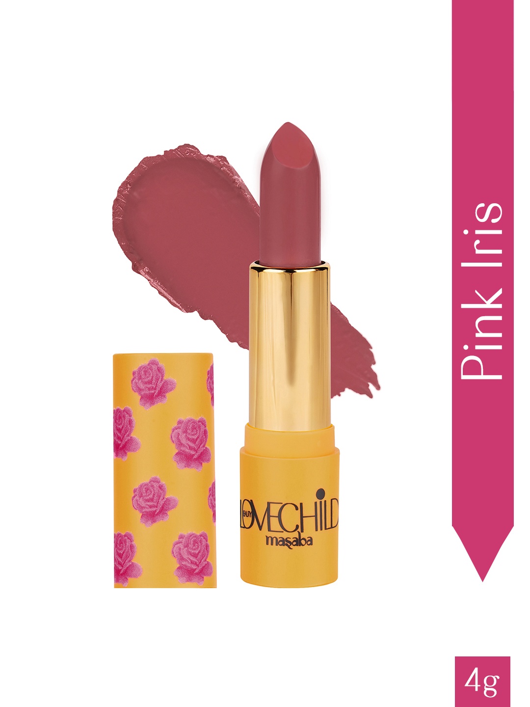 Lovechild Masaba Rani Core Luxe Matte Lipstick - 4g - Pink Iris