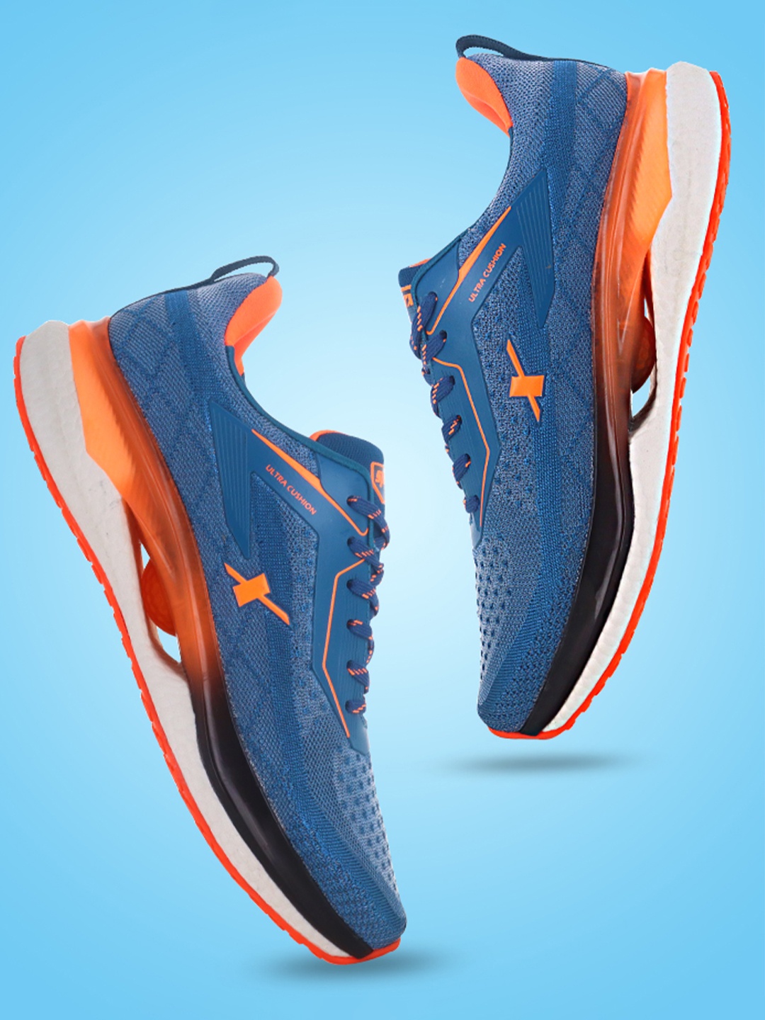 

Sparx Men Mesh Running Shoes, Blue