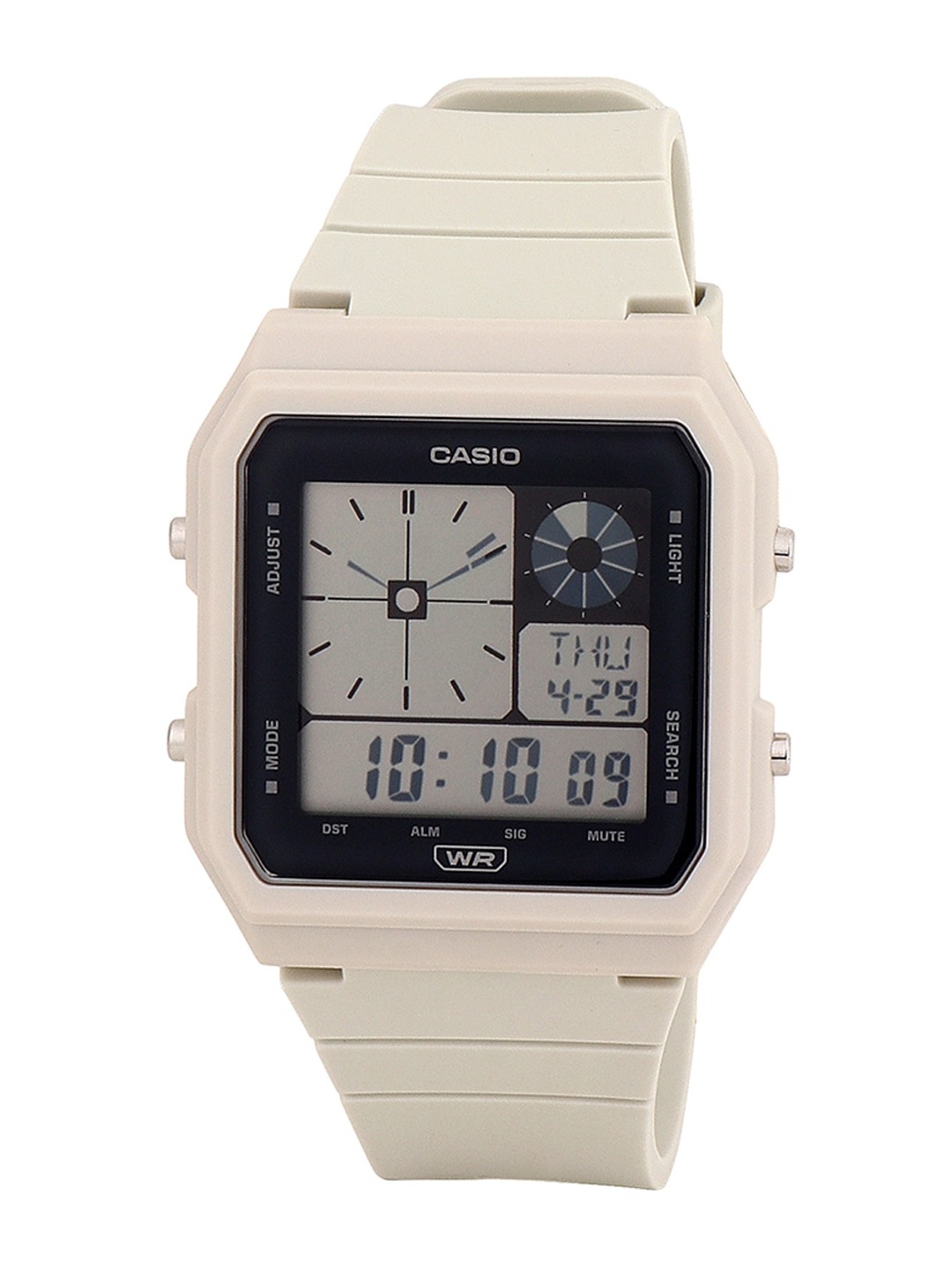 

CASIO Youth Digital Chronograph Watch D315, Cream